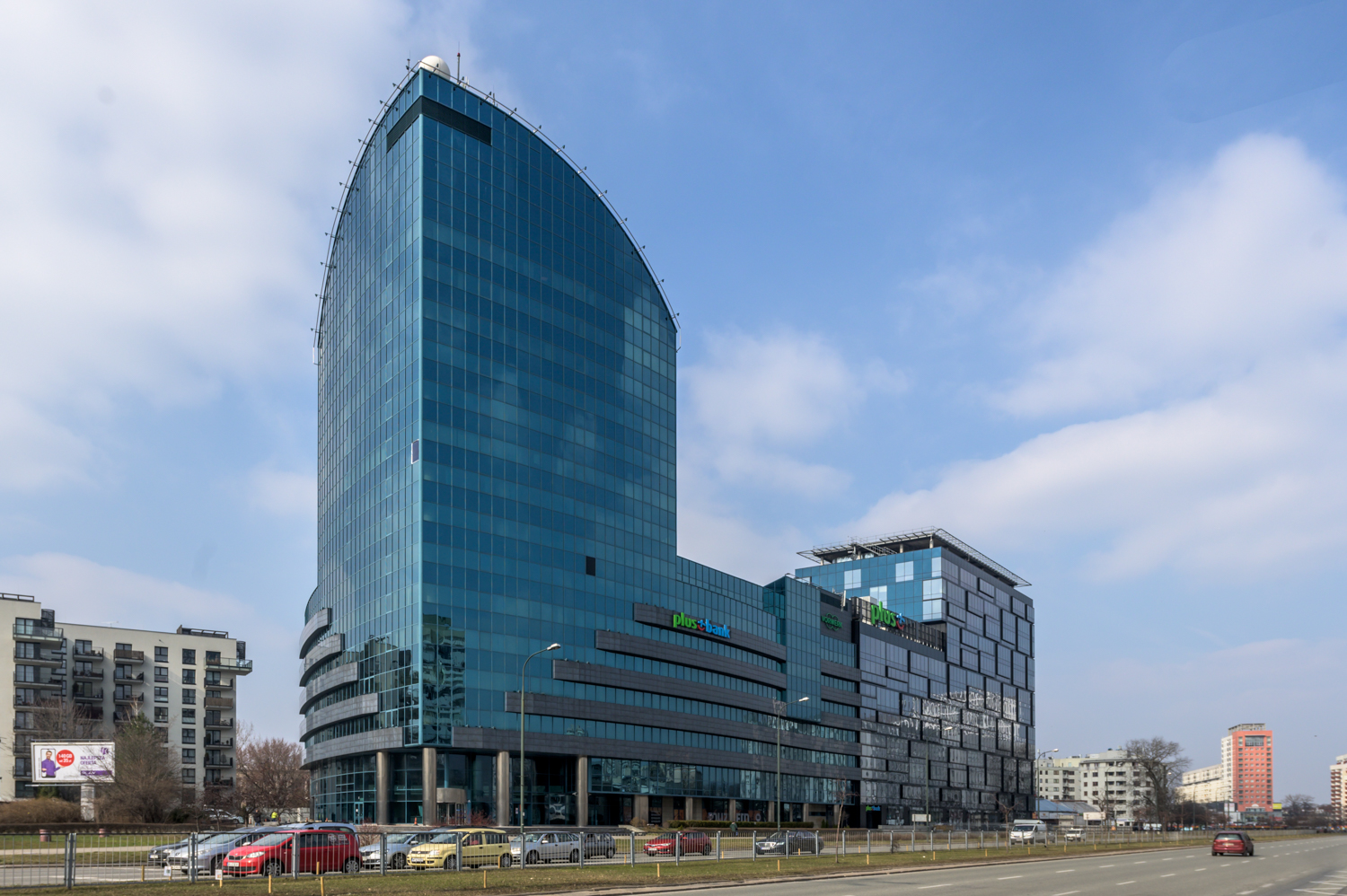 Zdjęcie architektury budynku Blue Point